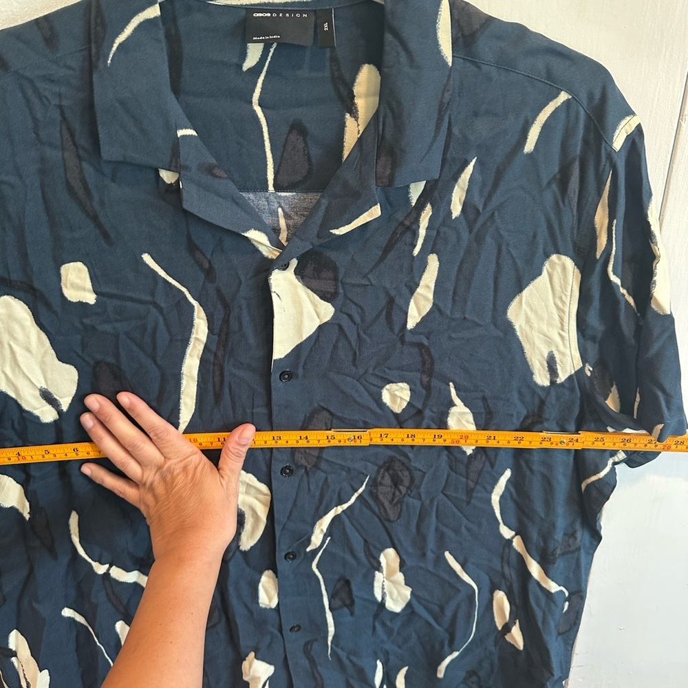 ASOS Navy and Cream Sweater - Picture 6 of 8